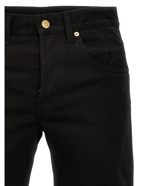 Gucci Black Morsetto Jeans for men