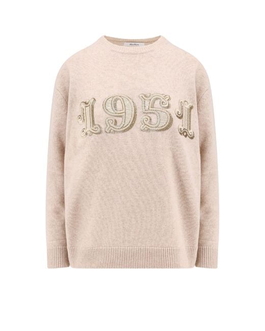 Max Mara Natural Plata Sweater