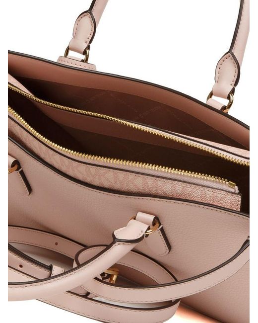 Michael Kors Brown Satchel Bag Leather Satchel-Bags