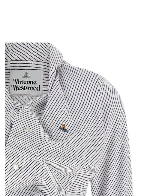 Vivienne Westwood Gray Cotton Blouse