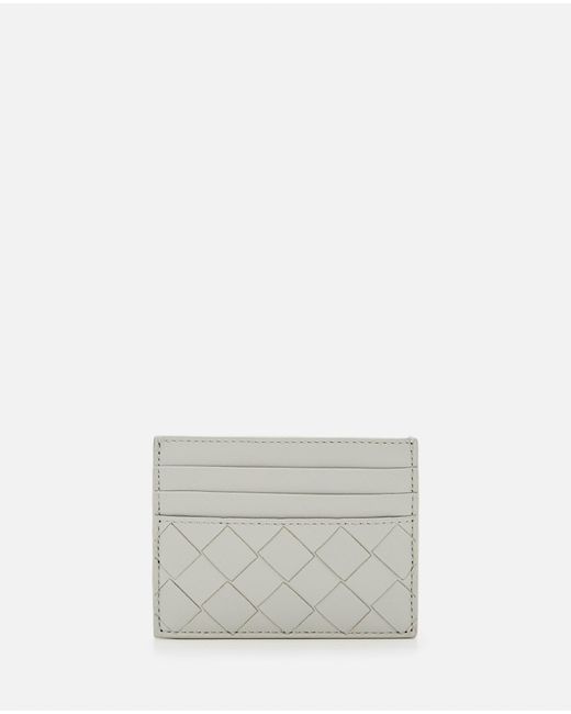 Bottega Veneta White Leather Card-holder
