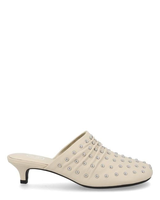 Ash Natural Mules Eloise Calf Leather