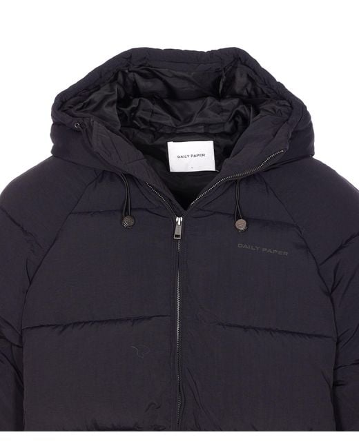 Daily Paper Blue Relaxed Puffer for men