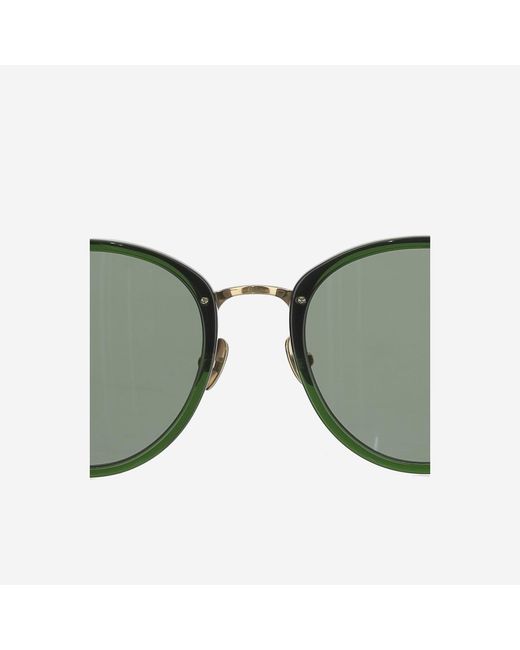 Linda Farrow Green Calthorpe Sunglasses