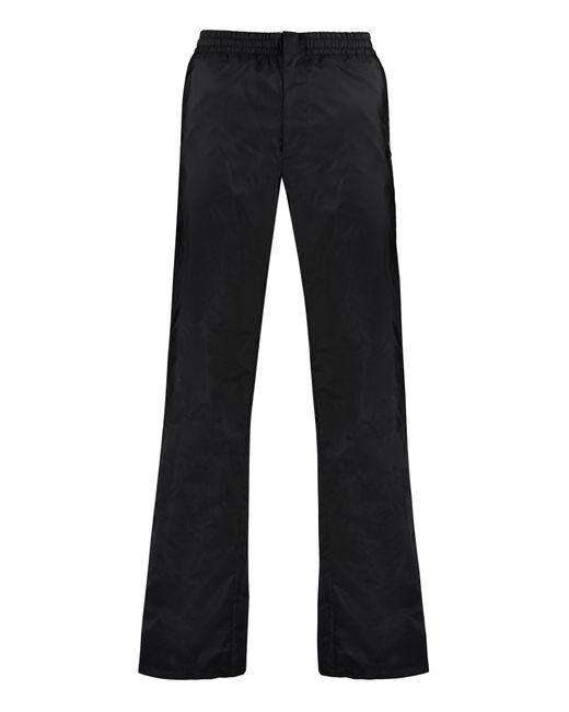 Prada Black Re-Nylon Pants for men