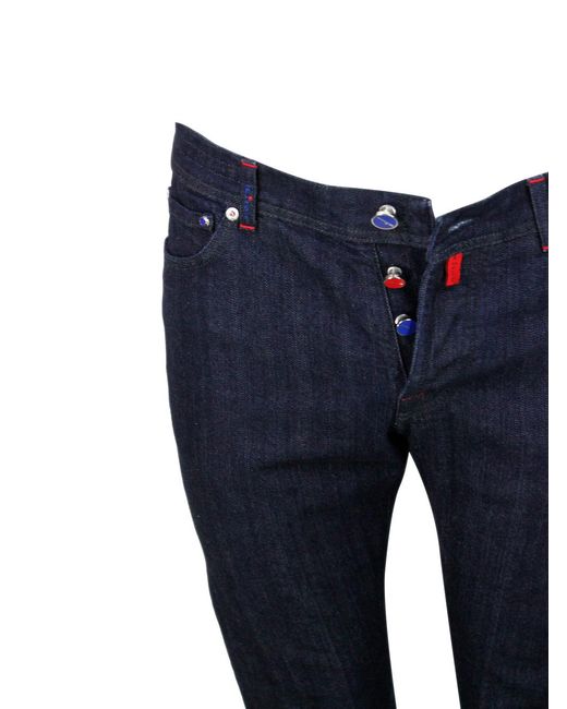Kiton Blue Jeans for men