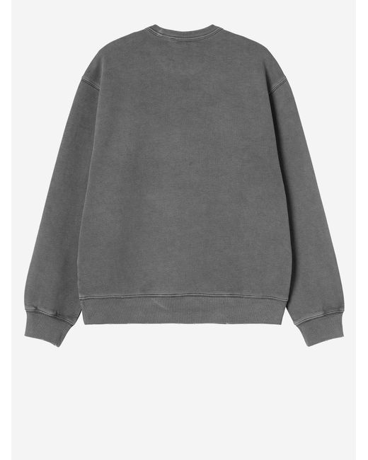Carhartt Gray Sweatshirt With Logo for men