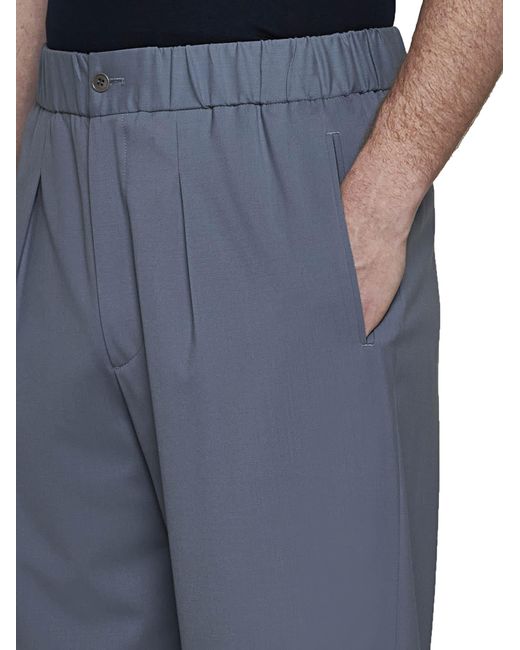 Giorgio Armani Blue Trousers for men