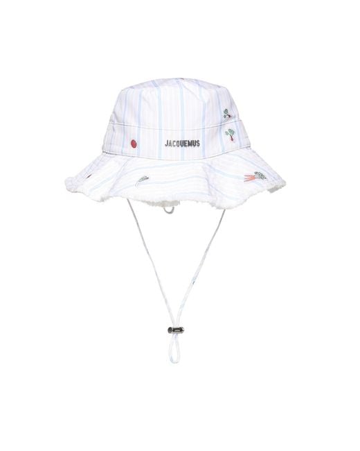 Jacquemus White Hats Cotton