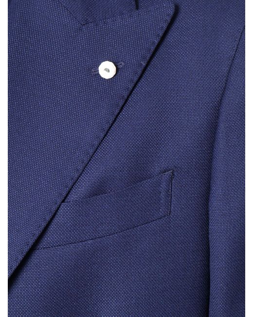L.b.m. 1911 Blue Single Breasted Blazer for men