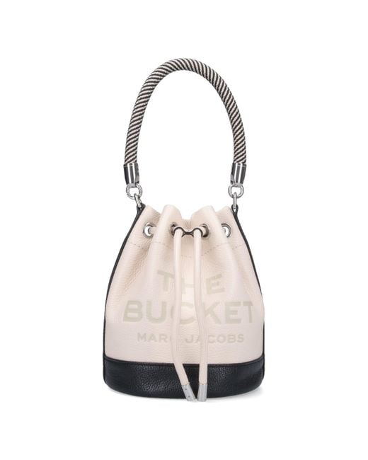 Marc Jacobs White "the Colorblock" Bucket Bag