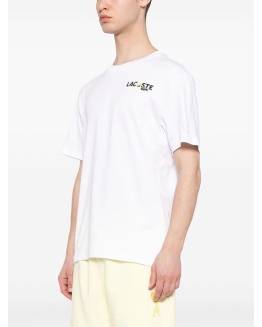Lacoste White T-Shirt for men