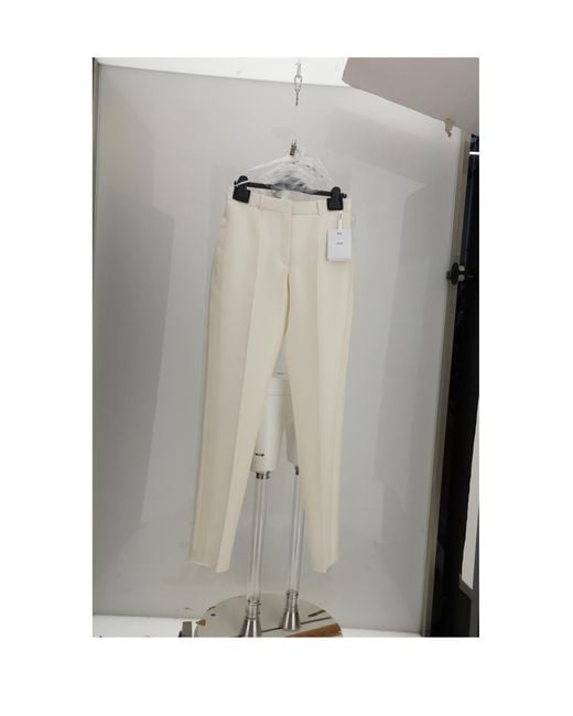 Dior Gray Trousers Db-Shantung Silk