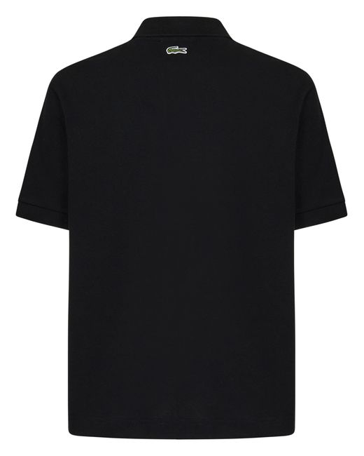 Lacoste Black Original Polo L.12.12 Loose Fit Polo Shirt