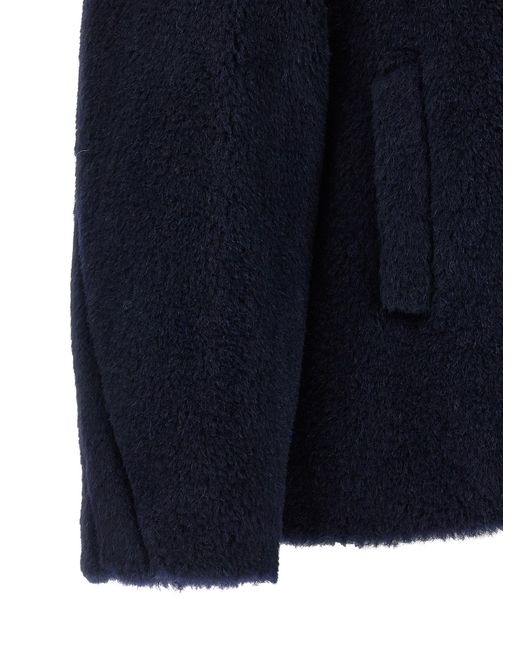 Max Mara Blue 'Mxmfuggito' Coat