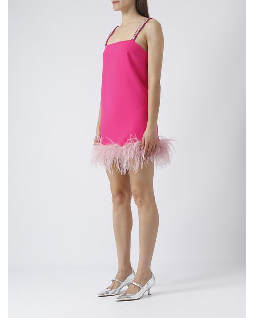 Pinko Pink Trebbiano Dress