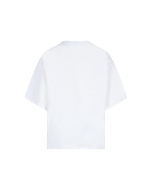 Dolce & Gabbana White T-shirt Logo
