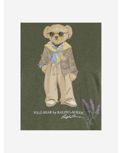 Polo Ralph Lauren Green Preppy Polo Bear T-shirt