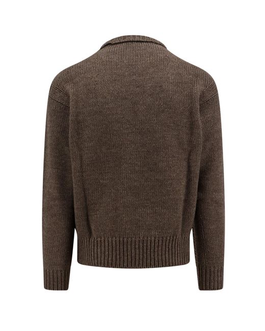 Lemaire Brown Sweater for men