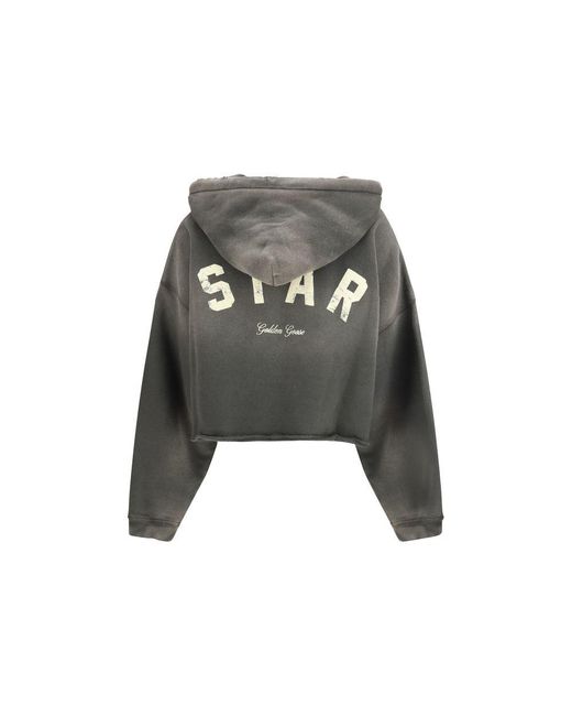 Golden Goose Deluxe Brand Gray Cotton Sweatshirt