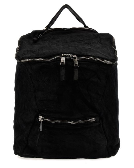 Giorgio Brato Leather Backpack in Black for Men Lyst