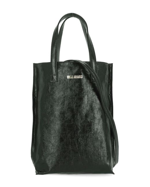 Uma Wang Black Medium Case Canvas Bag