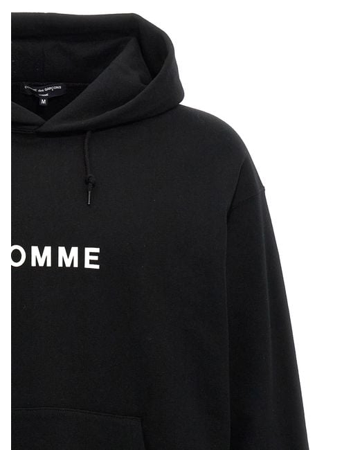 Comme des Garçons Blue Cotton Sweatshirt for men
