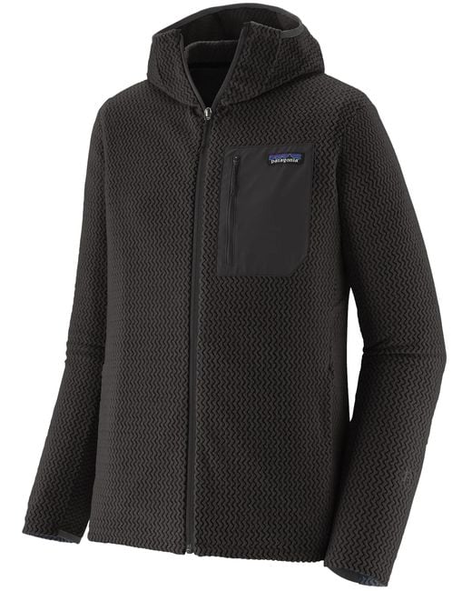 Patagonia Black R1 Air Full Zip Hoody for men