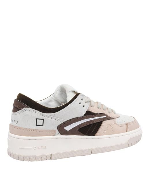 Date Gray Court Sneakers
