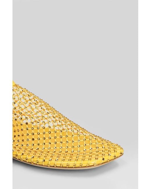Christopher Esber Yellow Minette Flat Ballet Flats