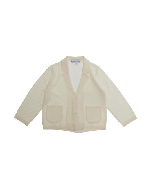Emporio Armani Natural Blazer Viscose Blazers
