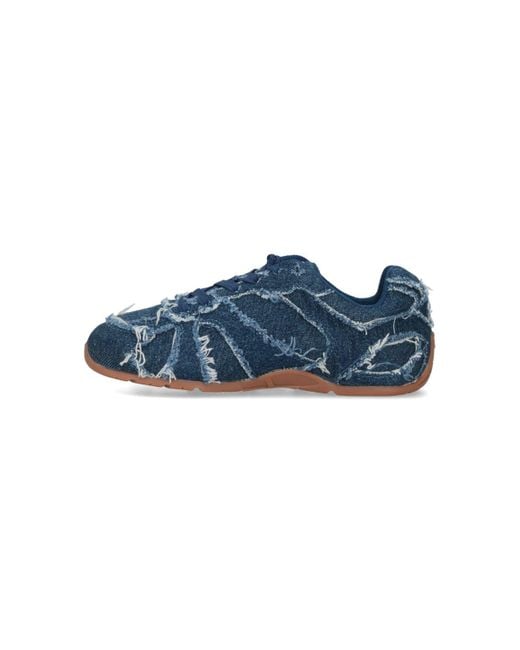 Marc Jacobs Blue The Denim 72 Spring Sneakers