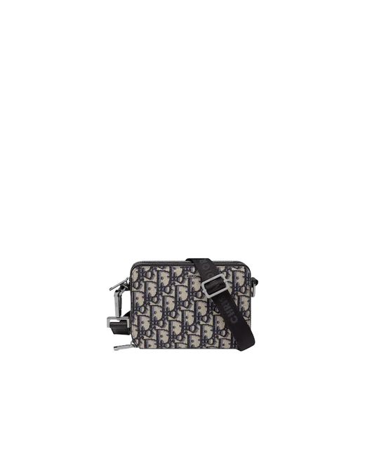 Dior Black Jacquard Oblique Bag