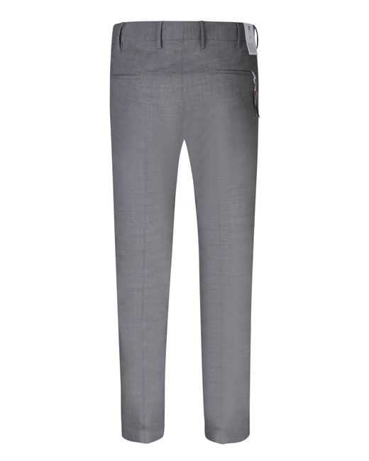 PT Torino Gray Dieci Trousers for men