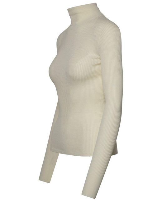 Sportmax Natural Flavia Wool Chest