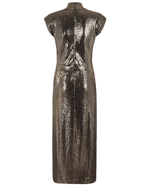 Essentiel Antwerp Gonnak Fitted Jersey Dress in Gray | Lyst