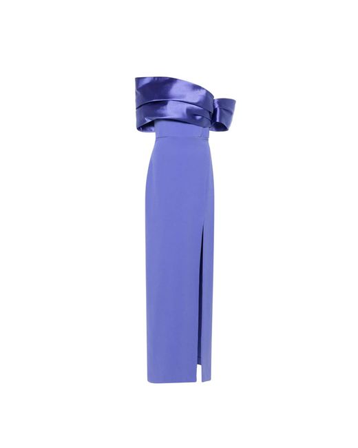 Solace London Blue Alexis Dress