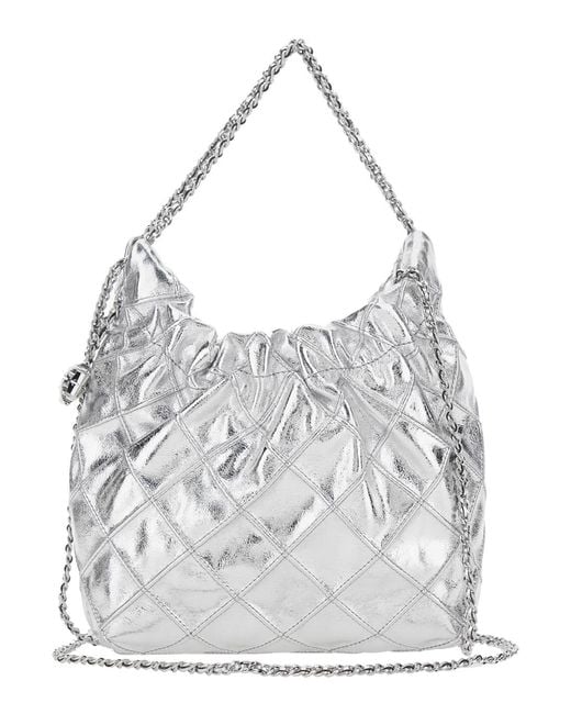 Tory Burch White Shoulder Bag Fleming Mini