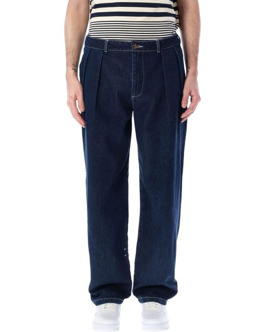 Pop Trading Co. Blue Pop Hewitt Suit Pants for men