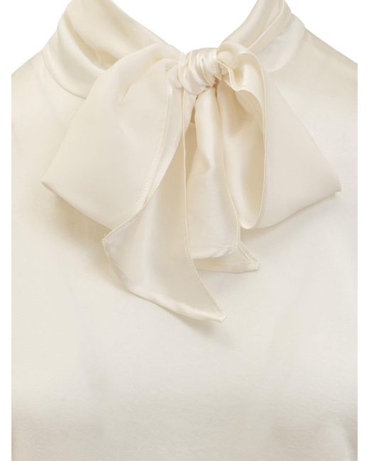 Jucca White Top With Bow