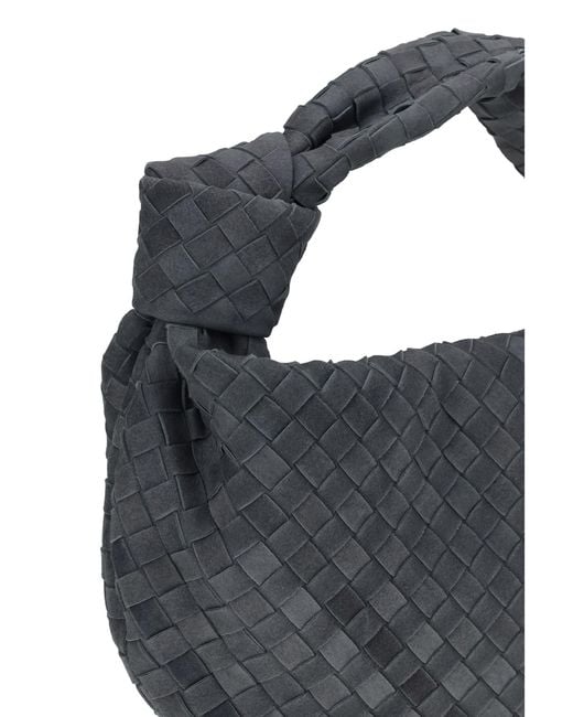 Bottega Veneta Blue Shoulder Bag Jodie Lambskin