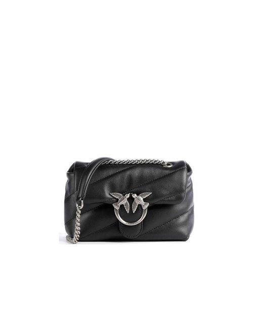 Pinko Black Crossbody Bag Crossbody-Bags