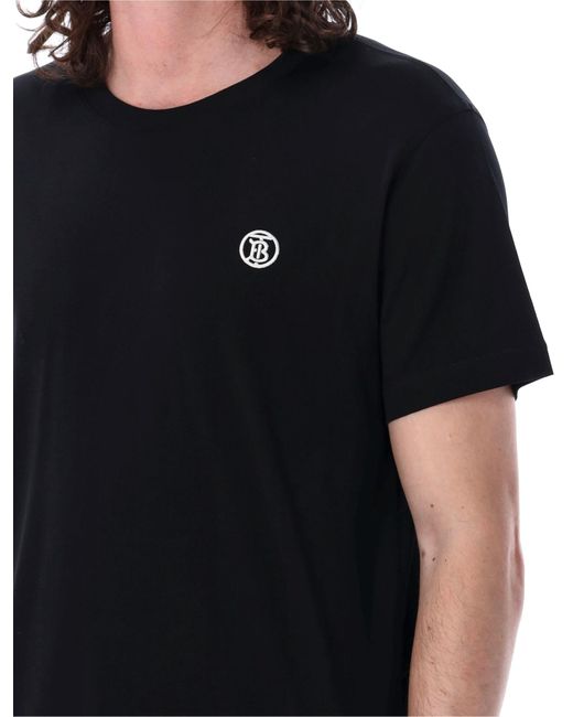 Burberry Black Parker Tb T-Shirt for men