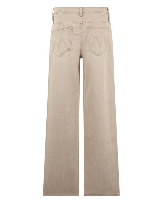 Mother Natural Wide-Leg Cotton Jeans