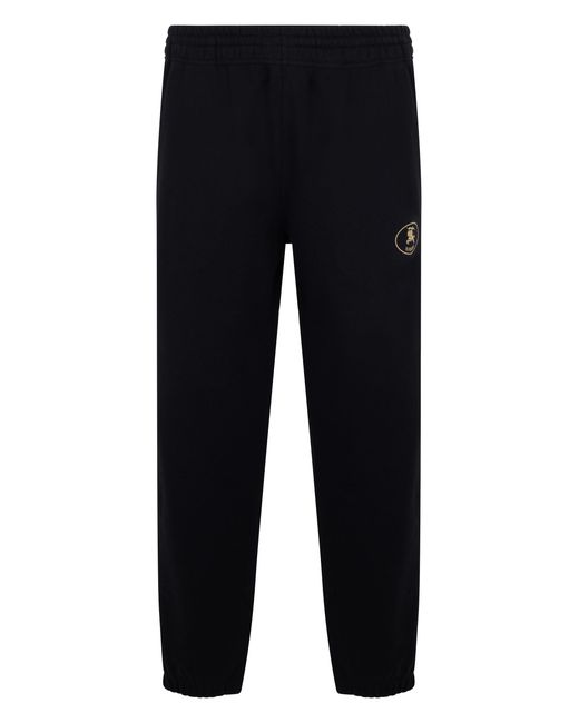 Burberry Blue Track Pants Cotton for men