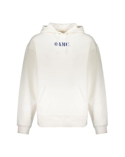 OAMC White Cotton Hoodie for men