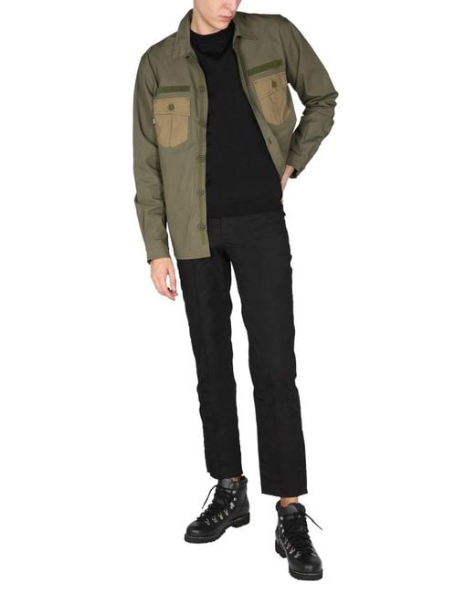 ArkAir Black Utility Shirt for men