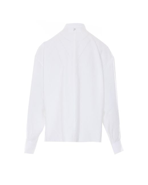 Dondup White Viscose