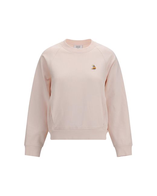 Maison Kitsuné Natural Dreaming Fox Sweatshirt Cotton Sweatshirts