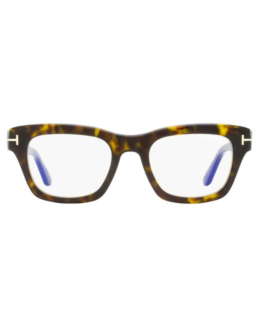 Tom Ford Black Block Signature Eyeglasses Tf6036-B 052 52Mm Ft6036 Plastic (Acetate)